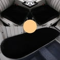 thumbnail image 1 of Vaidha 3 Sets Car Front Seat Cushion, Soft Warm Faux Rabbit Winter Auto Seat Cover, Plush Vehicle Seat Protector Pad With Non-Slip Backing, Car Accessories, 1 of 3