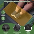 thumbnail image 4 of Bobiber Collapsible Wagon Stroller 2 Seater with 3-Point Harnesses, Canopy, Storage Bag, Adjustable Handlebar, 2 Cup Holders, Black, 4 of 10