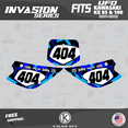 thumbnail image 4 of Kalair GFX Graphics Kit for Kawasaki KX100 UFO RESTYLE (2001-2013) Invasion Series, 4 of 5