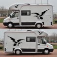 thumbnail image 3 of Yeacher Car Auto Body Sticker 5PCS Self-Adhesive Side Truck Graphics Eagle Stickers Decals for Camper Caravan RV Trailer, 3 of 8