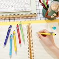 thumbnail image 2 of shiyou-10 PCS Funny Pens, Demotivational Arcastic Negative Quotes Ballpoint Pen, Snarky Office Pens, Macaron Touch Stylus Pens, Comfortable Writing Black Ink 0.5 mm Funny Pen for Colleague Coworker G, 2 of 4