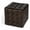 Chocolate, variant on Butler Leon Black Leather Ottoman