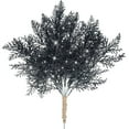 thumbnail image 2 of Tnobhg 20Pcs Christmas Artificial Pine Needle Glitter Reusable DIY Home Decoration Xmas Pine Twig Pick Branch Party Supplies, 2 of 8