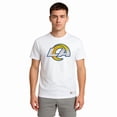 thumbnail image 1 of NFL Playera Aficionado Básica Los Angeles Rams Blanco para Hombre, Talla Chica, 1 of 9