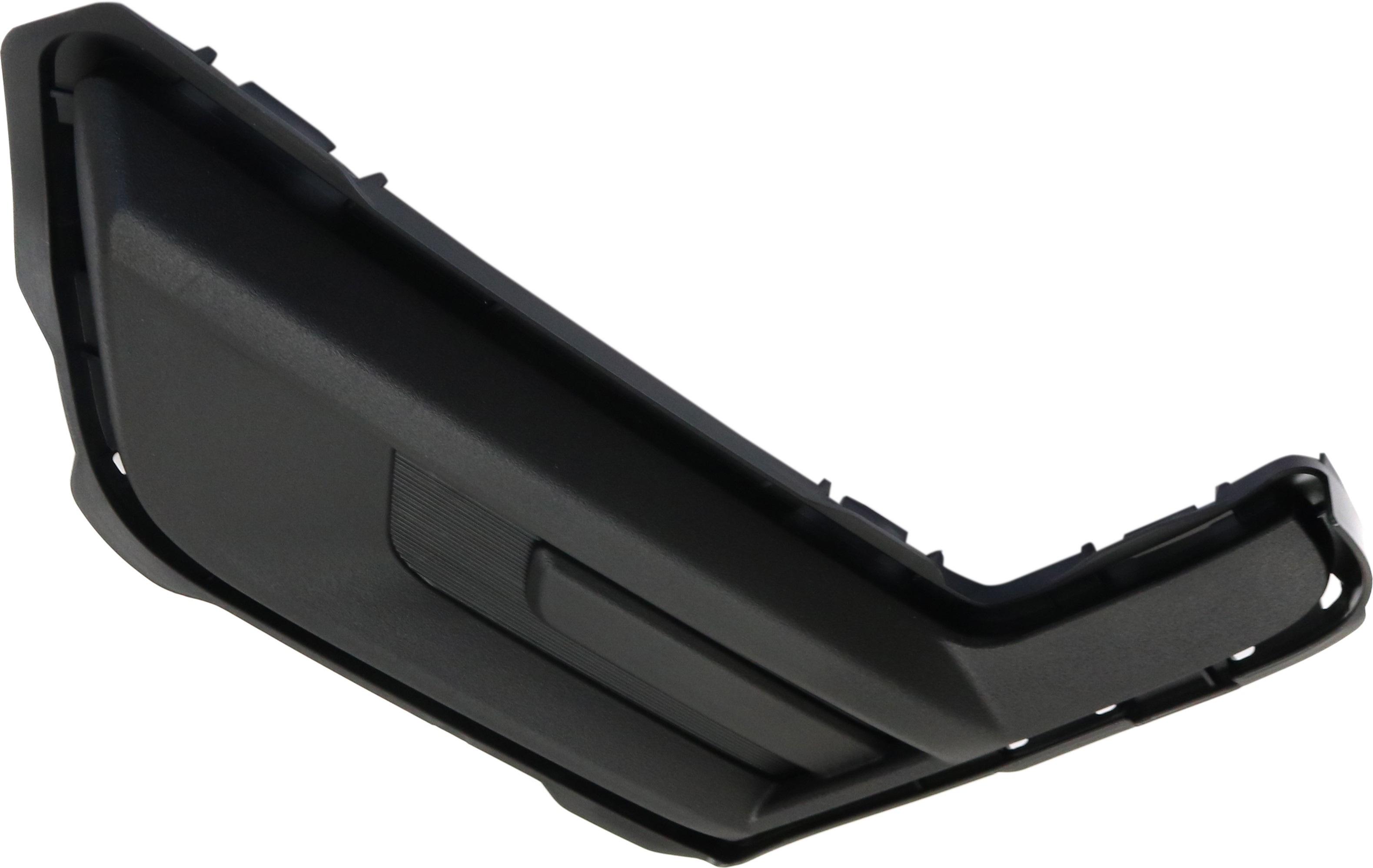 Fog Light Cover Compatible with 2017-2019 Nissan Rogue Left Driver Textured Black