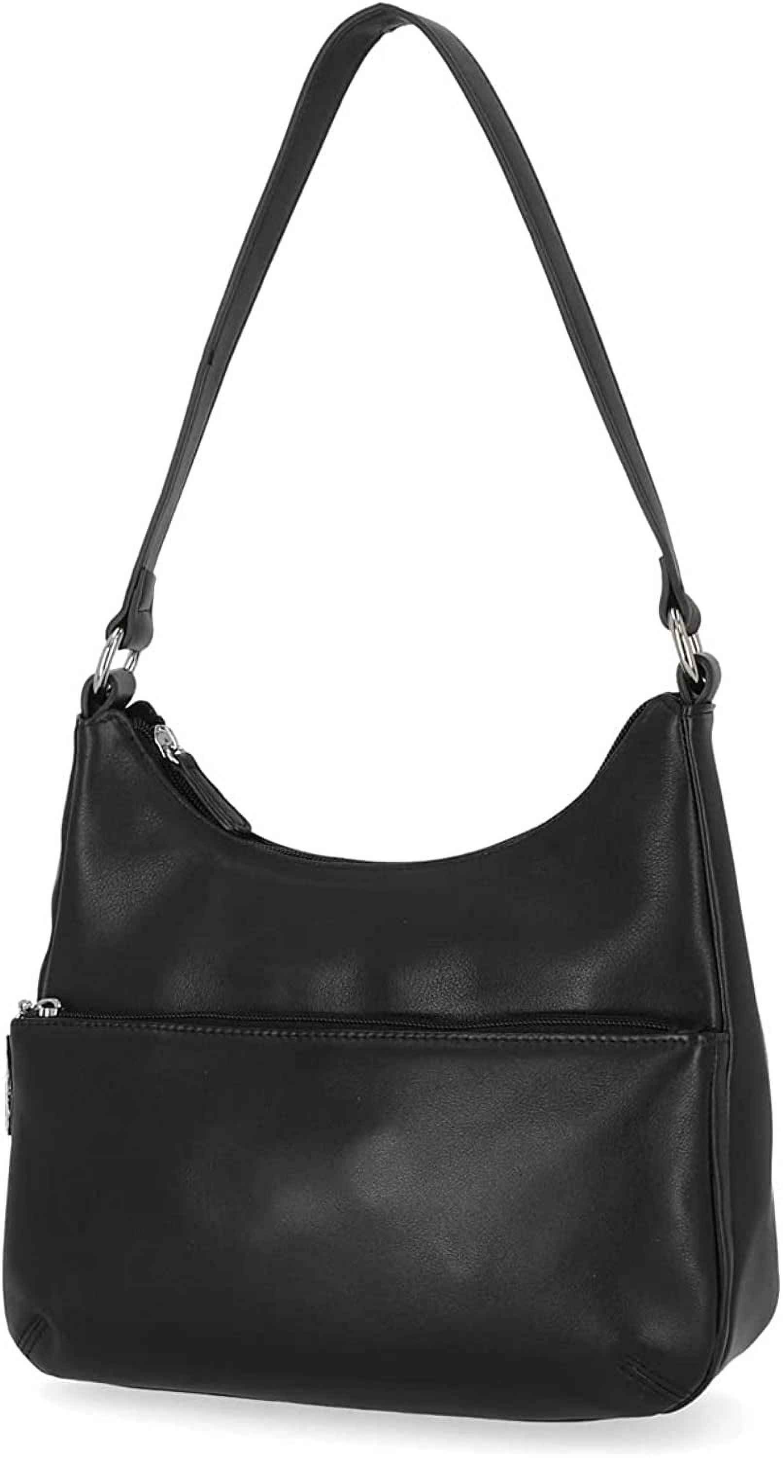 Giani Bernini Nappa Leather Hobo Bag Black