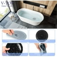 thumbnail image 5 of Sink Strainer Stopper 4 Pack, Universal Silicone Kitchen Sink Drain Strainer Cover Plug Stopper Kit, 4.5 Inch Stainless Steel Sink Filter Strainer, Food Catcher for Kitchen Sink, 5 of 5