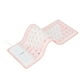 thumbnail image 2 of Teclado de silicona Diseño totalmente sellado Ligero Portátil Silencioso Suave Cómodo Teclado de silicona con cable USB para PC Rosa, 2 of 12