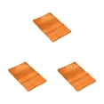 thumbnail image 2 of Baohd Water Absorbent Floor Mat - Exquisite Crafted Anti-slid Bottom Safe Strong Water Absorption Orange 40cm*60cm 3Set, 2 of 6