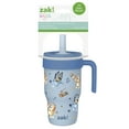 thumbnail image 5 of Zak Designs Bluey 10oz Mini Cruiser Tumbler, Soft Straw Stainless Steel Tumbler for Toddlers, Leak-Proof, Easy to Hold Handle, 5 of 6
