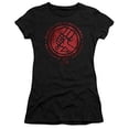 thumbnail image 2 of Hellboy Ii - Bprd Logo - Juniors Teen Girls Cap Sleeve Shirt - Medium, 2 of 2