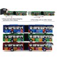 thumbnail image 4 of Maqueta de juguete Diecast City Tour Bus a escala 1/64, 4 of 5