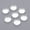 10mm, variant on 20pc Silver Color Plated Brass Blank Base Flat Round Lace Edge Bezel Cups Cabochon Settings Cadmium Free & Lead Free Tray: 10mm