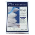 thumbnail image 1 of Bargoose Home Textiles - Protège-Oreiller, Housse d'Oreiller Imperméable Zippée (Simple, Blanc, King), 1 of 4