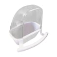 thumbnail image 5 of Bird Cage Feeder Parrot Water Bowl Feeding Budgie with Perch Drinker Waterer White, 5 of 8