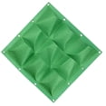 thumbnail image 4 of Verticales para colgar en la pared, bolsas para plantar, al aire libre, interior, plantador de pared, contenedor de cultivo de flores vegetales 9 bolsillos Kearding HA0873-01, 4 of 6