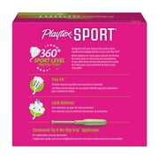 Playtex Sport Tampons, Unscented, Super Plus (36 Count)