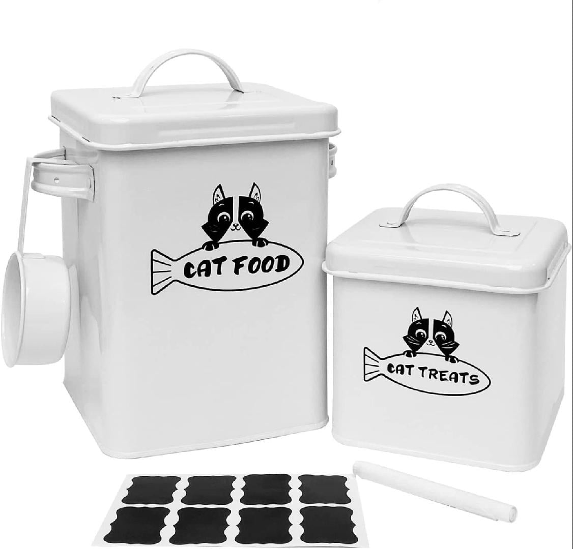 pet food storage metal