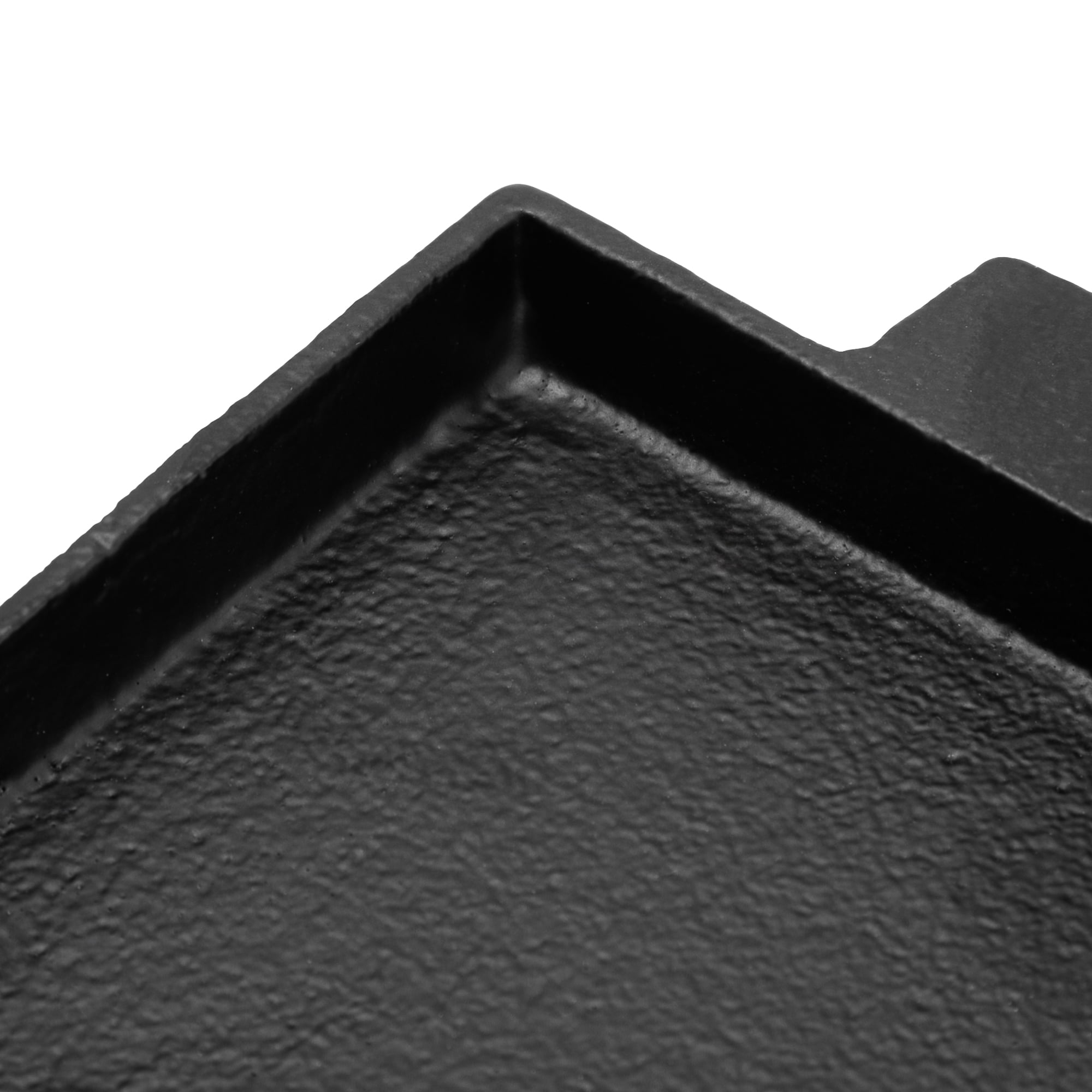 Better Homes & Gardens Black Cast Iron Tray Candleholder Plate, 5"