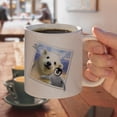 thumbnail image 4 of Polar Pals Selfie Picture Polar Bear Penguin White Mug, 4 of 5