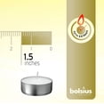 thumbnail image 2 of BOLSIUS Tea Lights Candles - Pack of 200 White Unscented Candle Lights with 3.5 Hour Burning Time - Tea Candles for Wedding, Home, Parties and Special Occasions, 2 of 7