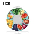thumbnail image 5 of Gaeub Vegetable Shower Caps for Women Men,Double Waterproof Layers Bathing Hat,Elastic and Reusable Bath Caps, 5 of 7