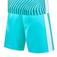 thumbnail image 5 of Zpanxa Kids Soccer Jersey 2 Piece Outfit Set Short Sleeve V-Neck Sport Shirt and Shorts Team Uniform Activewear Summer, 5 of 5