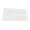 thumbnail image 4 of Pegatina de diamante para novios y hermanas, apliques para boda, bricolaje, 4 of 9