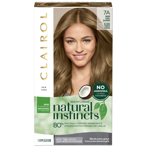 Natural Instincts Hair Color, [7A] Dark Cool Blonde 1 ea (Pack of 2)