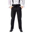 thumbnail image 2 of Pantalones de disfraz de cosplay retro medieval de los años 70, 80 y 90, monos steampunk, pantalones para hombres adultos, disfraces de carnaval de Halloween, 2 of 5