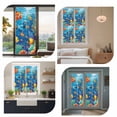 thumbnail image 7 of Ocean Marine Window Privacy Film Life Fish Coral Seagrass Underwater Coastal Decorative Glass Window Film UV Blocking Static Cling Non-Adhesive Sticker Covering for Home Door 17.7 x 78.7 inches, 7 of 7