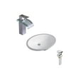 thumbnail image 1 of DROP Bath and Kitchen DR091089 Undermount Bathroom Sink Set, 1 of 4