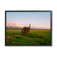 thumbnail image 2 of Stupell Industries Ranch Fence Grasslands Mountain Range Clear Sky Sunrise,30 x 24, Design by Sol Rapson, 2 of 5