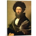 thumbnail image 1 of ARTCANVAS Portrait of Baldassare Castiglione 1515 Canvas Art Print by Raphael - Size: 18" x 12" (1.50" Deep), 1 of 9