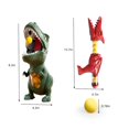thumbnail image 3 of BESTSKY 2026 New Dinosaur Ball Launcher Toy,Rotating Spray Shooting Game Set,24 Soft Bullets Twin Injectors,Green Outdoor Activity Dinosaur Shooting Game Stem Learning Gift, 3 of 7