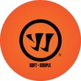 thumbnail image 2 of Warrior Street Hockey Balls - 3 Pack - Soft - Orange, 2 of 4