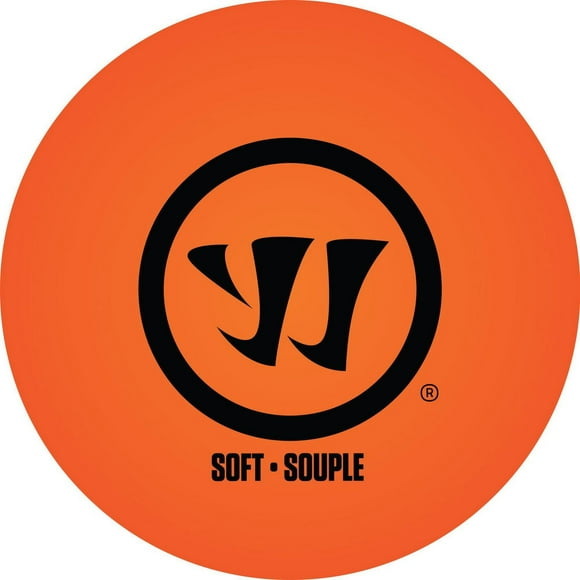Warrior Street Hockey Balls - Soft Density - Orange