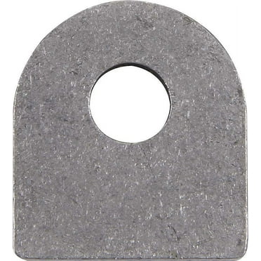 Mounting Tabs Weld-on 3/8in Hole 4pk