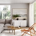 thumbnail image 2 of Nathan James Iris Mid-Century Modern Credenza, White Storage Cabinet, Living Room Wood Storage Cabinet with Arched Cabinet Doors, 2 of 8