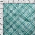 thumbnail image 3 of oneOone Polyester Spandex Sea Green Fabric Check Sewing Craft Projects Fabric Prints By Yard 56 Inch Wide, 3 of 5