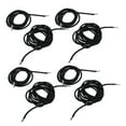 thumbnail image 3 of OUNONA 8Pcs Black Rubber Cord for Chaise Longue Chair Rope Accessories Comfortable Elastic Seating, 3 of 4