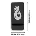 thumbnail image 2 of Stainless Steel Manaia (Guardian Spirit) Maori Symbol Classic Slim Money Clip Credit Card Holder, 2 of 2