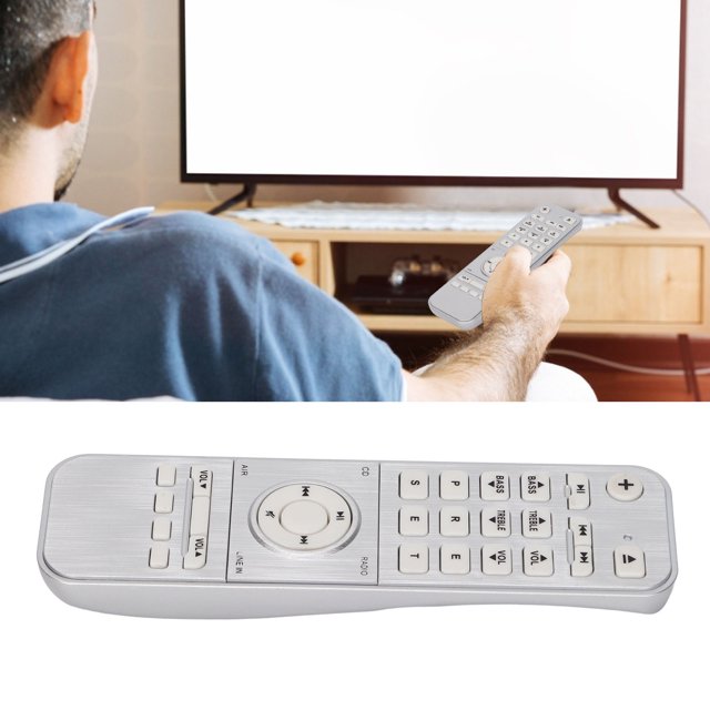 Télécommande, ABS Original Facile à Tenir Système de Son avec Lumière Télécommande pour Modèle S pour Modèle L