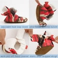 thumbnail image 3 of Newborn Baby Cotton Booties Stay On Slipper Winter Warm Soft Shoes Non-Skid Infant Ankle Boots Crib Shoes, 3 of 7