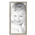 thumbnail image 2 of ArtToFrames 15" x 30" Silver Compo Dark Wash Picture Frame, 15x30 inch Silver Wood Poster Frame (WOM-5227),  Pack, 2 of 7