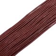 thumbnail image 2 of HAOAN 1Roll 21.9 Yards Genuine Round Leather String Cord 3mm Rope for Saddle Brown Leather String Cord for Making Necklaces Bracelets Braiding Wraps Crafts and Hobby Projects, 2 of 3