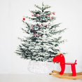 thumbnail image 2 of Christmas Tree Skirt Christmas Tree Collar Glitter Christmas Tree Base Cover Christmas Tree Ring Decorative for Holiday Home Party Decor Ornaments -Gold, 2 of 7