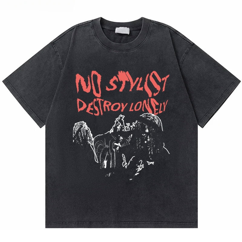 Hip Hop Washed Vintage Rapper Destroy Lonely No Stylist Tour