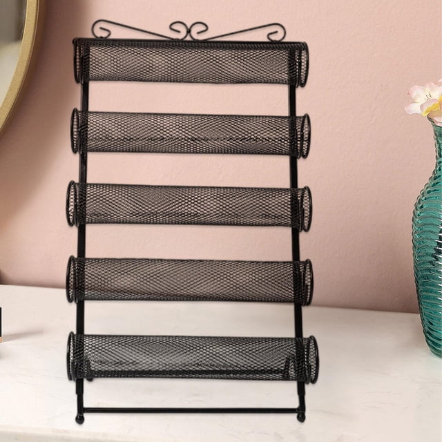 Expositor de Pulseras, Soporte para Brazaletes, 5 Niveles, Multiusos, para Relojes, Vitrina para Dormitorio, Mostrador, Exhibición Y Venta.