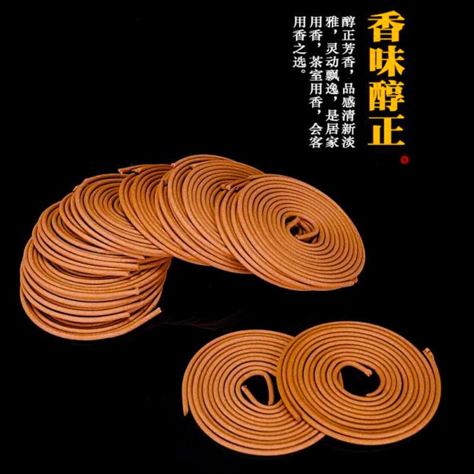 Nvzi-a Coils Incense (120 PCS) Spiral Incense Coil Incense Holder Burner, Natural Chinese Incense Coils Spiral Design for Long-Lasting Fragrance，Wormwood